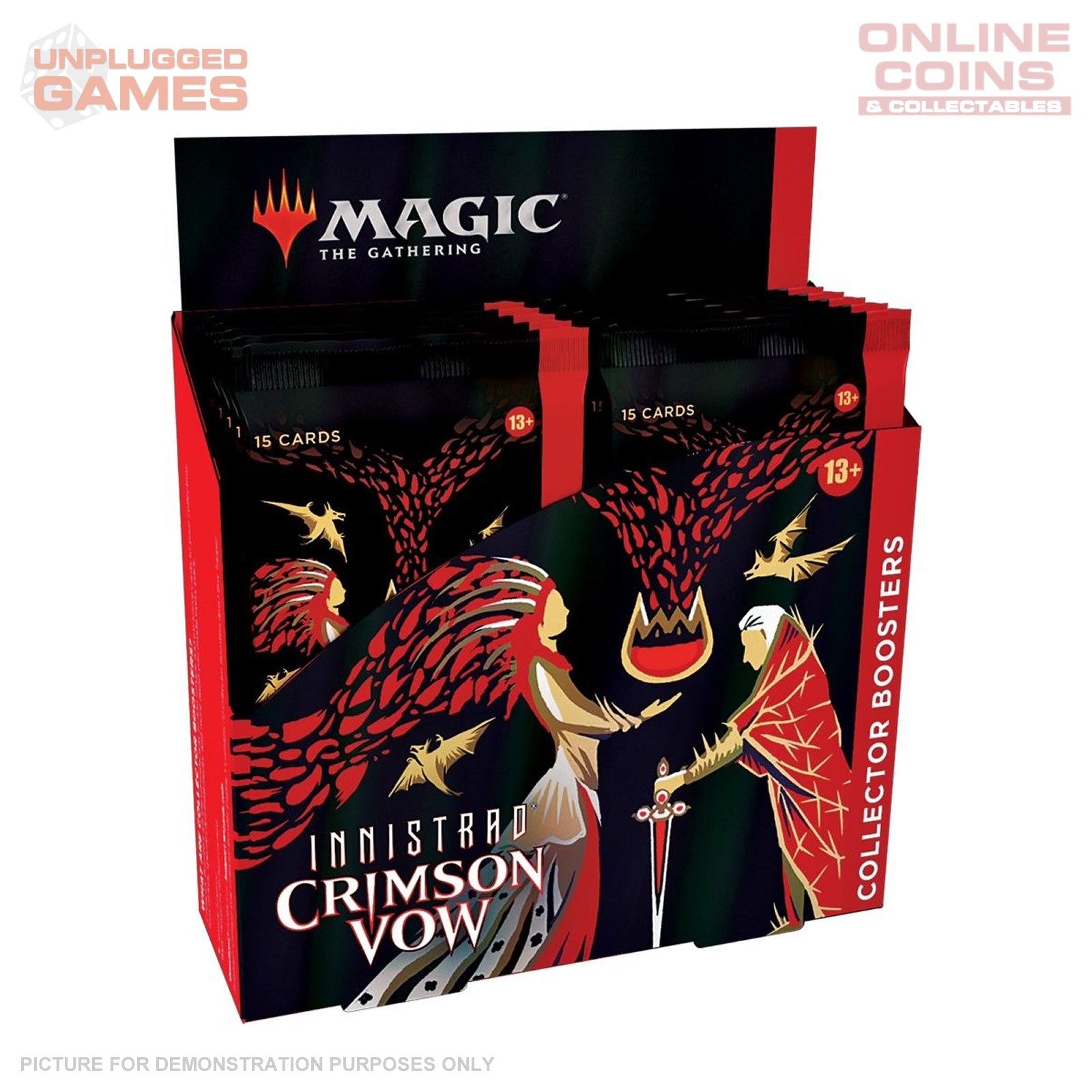 Magic the Gathering - Crimson Vow - COLLECTOR Booster BOX